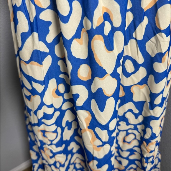 New-Maxi Dress for Women Summer Boho Spaghetti Strap Square Neck Ruffle Dress - Picture 5 of 5